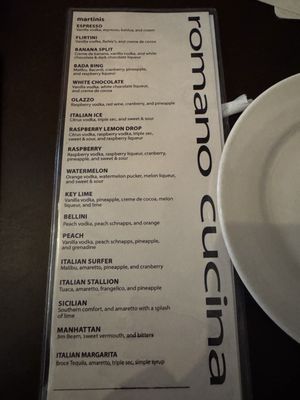Menu photo 1 Romano Cucina Laguna Hills, CA Menu photo 1 Romano Cucina Laguna Hills, CA