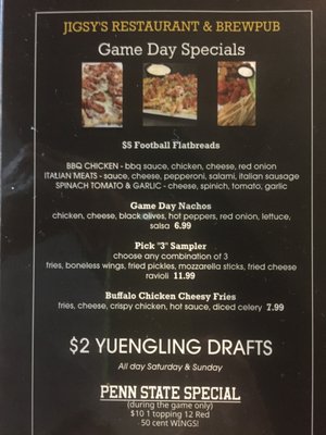 Menu photo 8 Jigsy's BrewPub & Restaurant Enola, PA Menu photo 8 Jigsy's BrewPub & Restaurant Enola, PA