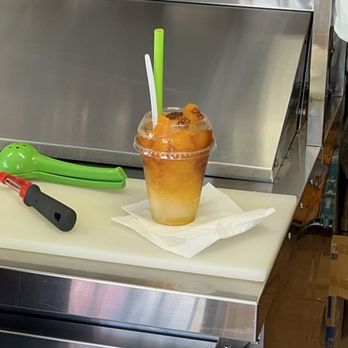 Jayis Ice Cream - Peach - Shaved Ice Near Me - Los Angeles, California