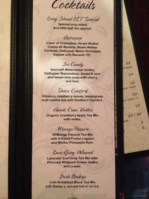 Menu photo 2 Little Leaf Bar Fresno, CA Menu photo 2 Little Leaf Bar Fresno, CA
