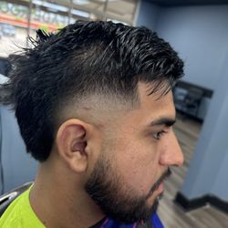 The Fade Room Barbershop - Burst fade