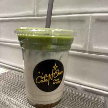 Cafe N One - Iced Matcha Latte - Desserts Near Me - Markham, Ontario