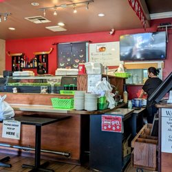 Maneki Sushi - This is the dining food preparation area and bar.