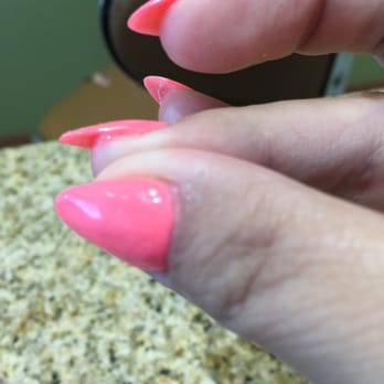 Diva Nails - Lumpy uneven polish - Nail Salons Near Me - Rockledge, Florida