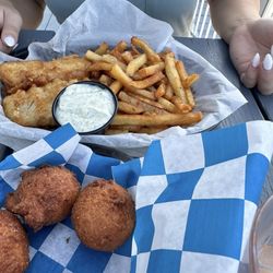 Schooner's Waterfront Grille - Fish and Chips.