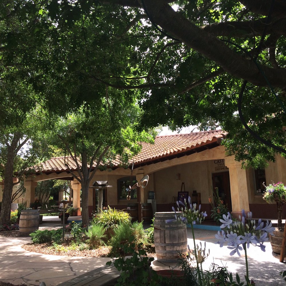 Castoro Cellars - Outside the tasting room - Wineries Near Me - Templeton, California