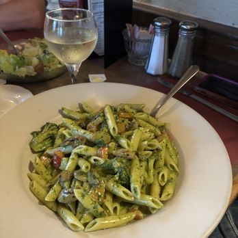 The Rome Restaurant - Pesto pasta with broccoli and mushrooms! - Pizza Near Me - Franklin, Massachusetts