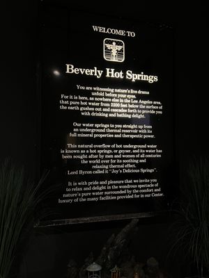 Beverly Hot Springs by null