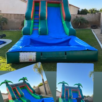 El Gorilla party Rentals - New Tropical water slide 27L,15W ,16H kid and adult friendly - Bounce House Rentals Near Me El Gorilla party Rentals - New Tropical water slide 27L,15W ,16H kid and adult friendly - Bounce House Rentals Near Me