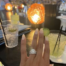 Nail'd It Nola - Gel nails perfect for when I was proposed to!