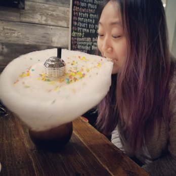 Mini Monster Cafe - "Eating Cloud Nine" - Bubble Tea Near Me - Anaheim, California
