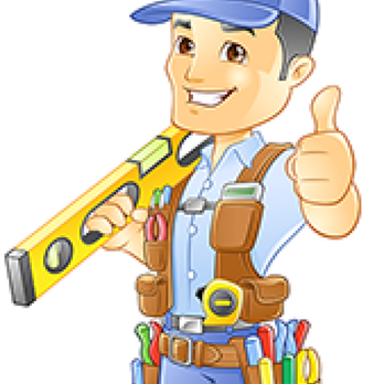 Handy4U - a handyman holding a level and giving a thumbs up - Handyman Near Me Handy4U - a handyman holding a level and giving a thumbs up - Handyman Near Me