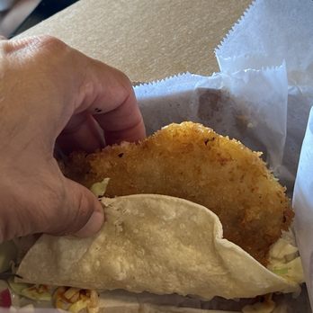 Frying Nemo - Rockfish tacos. - Seafood Near Me Frying Nemo - Rockfish tacos. - Seafood Near Me