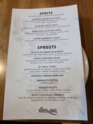 Menu photo 2 The River and Rail Roanoke, VA Menu photo 2 The River and Rail Roanoke, VA