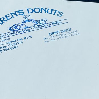 Karen's Donuts - The only Karen I love! - Donuts Near Me - Redlands, California Karen's Donuts - The only Karen I love! - Donuts Near Me - Redlands, California