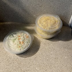 KFC - Where is the regular size sides? We did order 2 coleslaws, missing small ass size.