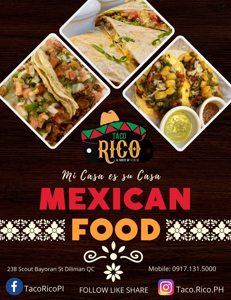 TACO RICO PH - Updated December 2024 - 26 Photos - 238 Scout Bayoran ...