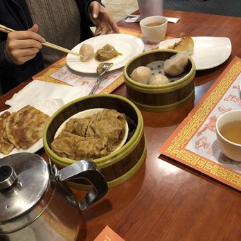 Four Seasons Chinese Restaurant - Onion pancake, bean curd with bamboo, shrimp dumplings - Dim Sum Near Me - Clovis, California Four Seasons Chinese Restaurant - Onion pancake, bean curd with bamboo, shrimp dumplings - Dim Sum Near Me - Clovis, California