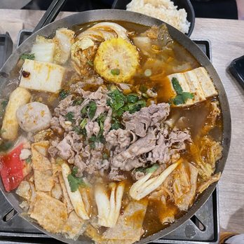 Boiling Point - Beef Flaming Hot Pot - Taiwanese Near Me - Arcadia, California