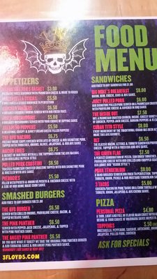 Menu photo 1 The AVG Pub Indianapolis, IN Menu photo 1 The AVG Pub Indianapolis, IN