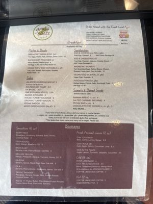 Menu photo 1 Grass Roots Kitchen Tarrytown, NY Menu photo 1 Grass Roots Kitchen Tarrytown, NY