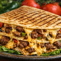 Phat Yummies Quesadilla Cantina - Steak and Peppers Quesadilla