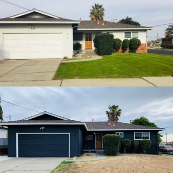 Antioch Haro Paint - Top is BEFORE and bottom is AFTER! - Painters Near Me - Stockton, California