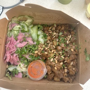 Ben's Fast Food - (V) Chickpea & Potato Mixed Bowl - New American Near Me - Seattle, Washington Ben's Fast Food - (V) Chickpea & Potato Mixed Bowl - New American Near Me - Seattle, Washington