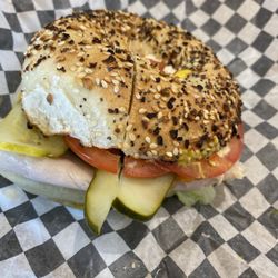 Izzy's Bagel - Turkey Bagel