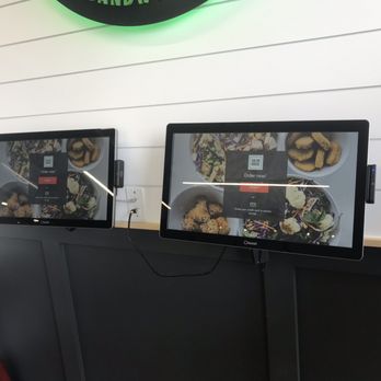 Salad House - two televisions on the wall - Salad Near Me - Sparta, New Jersey