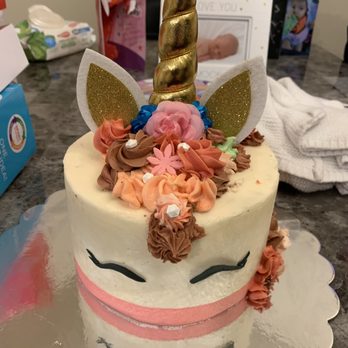 Elite Baking - Unicorn Smash Cake for a 1 year old - Bakeries Near Me - San Diego, California