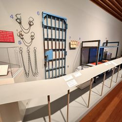The Historic New Orleans Collection - A display on 20th century incarceration in Louisiana.