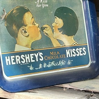 Saunders Brothers - Vintage Hershey Kisses sign - Farmers Market Near Me - Piney River, Virginia Saunders Brothers - Vintage Hershey Kisses sign - Farmers Market Near Me - Piney River, Virginia