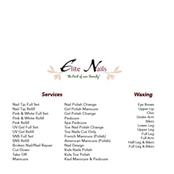 Elite Nails - Serices