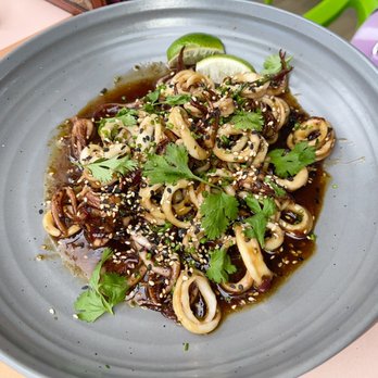 The Naughty Fox - Spicy calamari - New American Near Me - Avalon, California The Naughty Fox - Spicy calamari - New American Near Me - Avalon, California