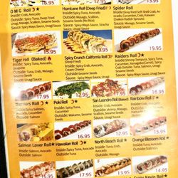 Sean’s kitchen - Menu 09.27.2025