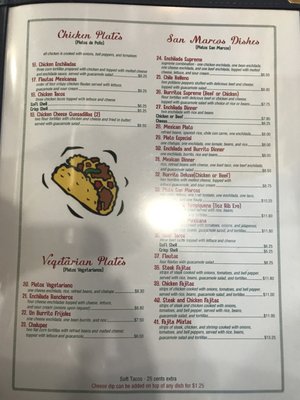 Menu photo 5 San Marcos Mexican Restaurant Clanton, AL Menu photo 5 San Marcos Mexican Restaurant Clanton, AL