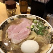 Photo of すごい煮干ラーメン 凪 西新宿7丁目店 - 新宿区, 東京都, Japan. Niboshi.  Fish broth ramen