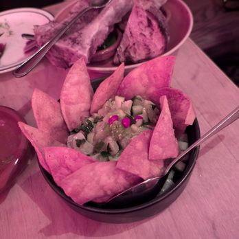Bar Isabel - Ceviche -  lacks fish - Spanish Near Me - Toronto, Ontario