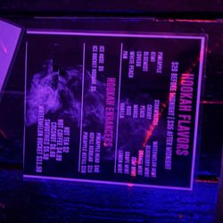 S7 & Lumbre Hookah Bar - Hookah Menu!!