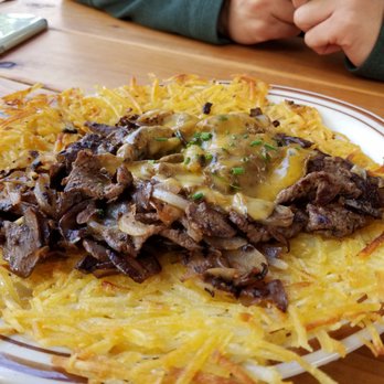 Pine State Biscuits - Hashups with Steak - Southern Near Me - Portland, Oregon Pine State Biscuits - Hashups with Steak - Southern Near Me - Portland, Oregon