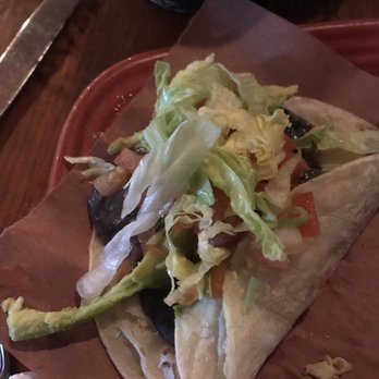 Papi's Tacos - Smashed black bean tacos gringo style on a corn tortilla without the cream or cheese. - Mexican Near Me - Baltimore, Maryland