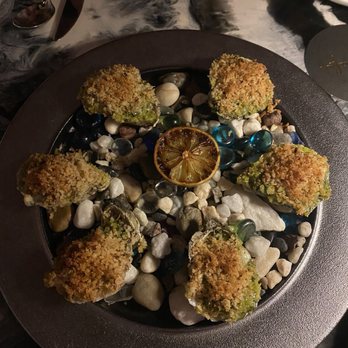 Musaafer - Baked Oyster - Indian Near Me - Houston, Texas Musaafer - Baked Oyster - Indian Near Me - Houston, Texas