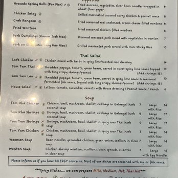 Lil Thai Place - Here is part of the menu - Thai Near Me - Jacksonville, Florida Lil Thai Place - Here is part of the menu - Thai Near Me - Jacksonville, Florida