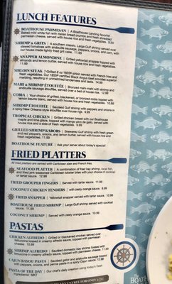 Menu photo 8 The Boathouse Landing Valparaiso, FL Menu photo 8 The Boathouse Landing Valparaiso, FL