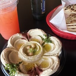 Larg Tray Hummus Larg Tray Hummus