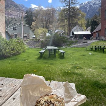 Artisan Bakery & Cafe - Everything bagel with cream cheese - Bakeries Near Me - Ouray, Colorado Artisan Bakery & Cafe - Everything bagel with cream cheese - Bakeries Near Me - Ouray, Colorado