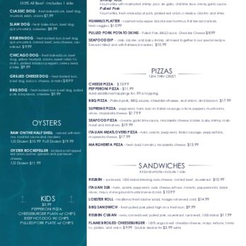Drafts and Watercrafts - Menu - American Near Me - Winchester, Tennessee