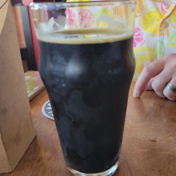 Human People Beer - Heavy Connection,  a Brown Ale I instantly got hooked on. I think this was my first beer by Human People. - Breweries Near Me - Seattle, Washington