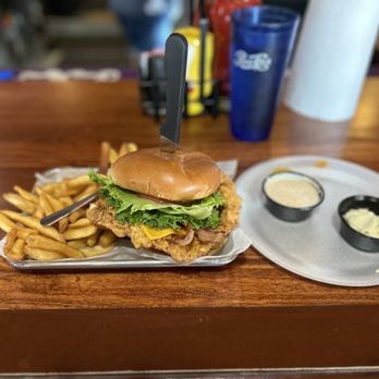 Greg's Cabana Bar & Grill - a chicken sandwich and fries - Bars Near Me - Murrells Inlet, South Carolina Greg's Cabana Bar & Grill - a chicken sandwich and fries - Bars Near Me - Murrells Inlet, South Carolina